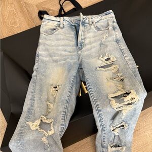 American Eagle Light Blue Next Level Stretch Jeans